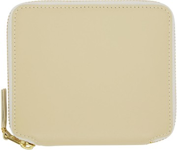Comme des Garçons Wallets 灰白色 Classic 拉链钱包