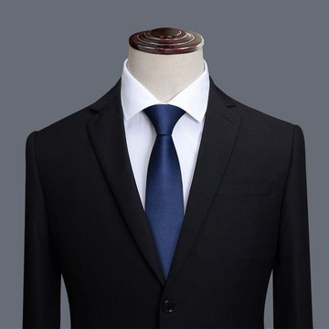 👔【領帶男正裝商務職業】👔 西裝男士領帶輕奢黑色藍色紅色 結婚新郎手打寬版 婚禮必備 質感精品 台灣發貨