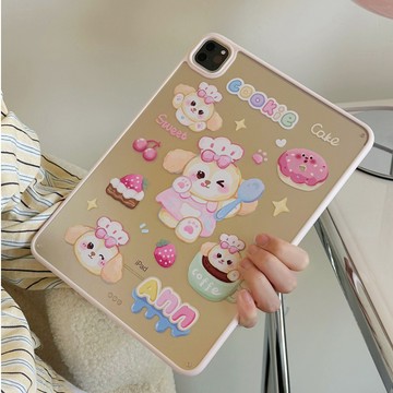 卡通可愛 iPad 平板保護套 透明亞克力 適用 iPad 2024 Pro 7 Air 10 13 11 保護殼