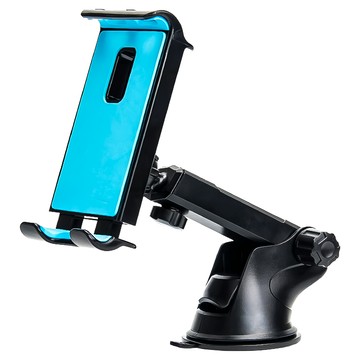 玖虹車用支架 適用於iPad 360°自由旋轉設計  藍色  1個