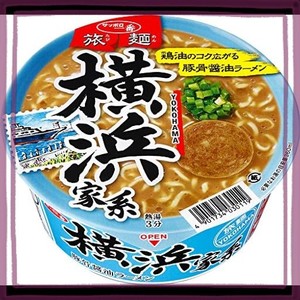 サッポロ一番 旅麺 横浜家系 豚骨醤油ラーメン 90G×12食