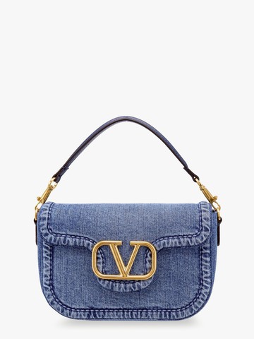 Alltime valentino garavani denim shoulder bag - VALENTINO GARAVANI - gender_Woman