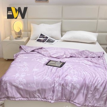 夢之語 60支100%天絲涼被x石墨烯 (花姿飄飄) 150x195cm 萊賽爾/涼感被/空調被/四季被