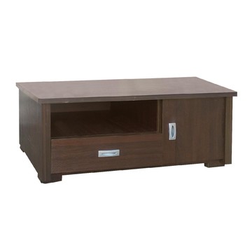 ASSARI-玩色一門1抽3尺電視櫃(寬91*深41*高47cm)胡桃