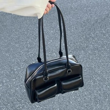 女包2026新款復古學院風百搭大容量休閑大學生上課通勤包單肩手提