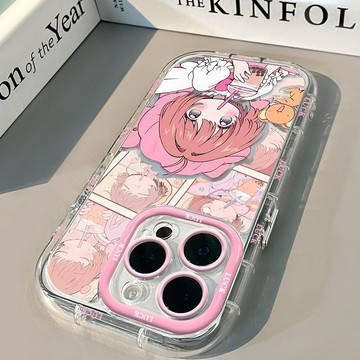 ins百變小櫻潮款 iPhone18 手機殼適用 17pro 新款 16/15 創意 14 防摔 13 全包