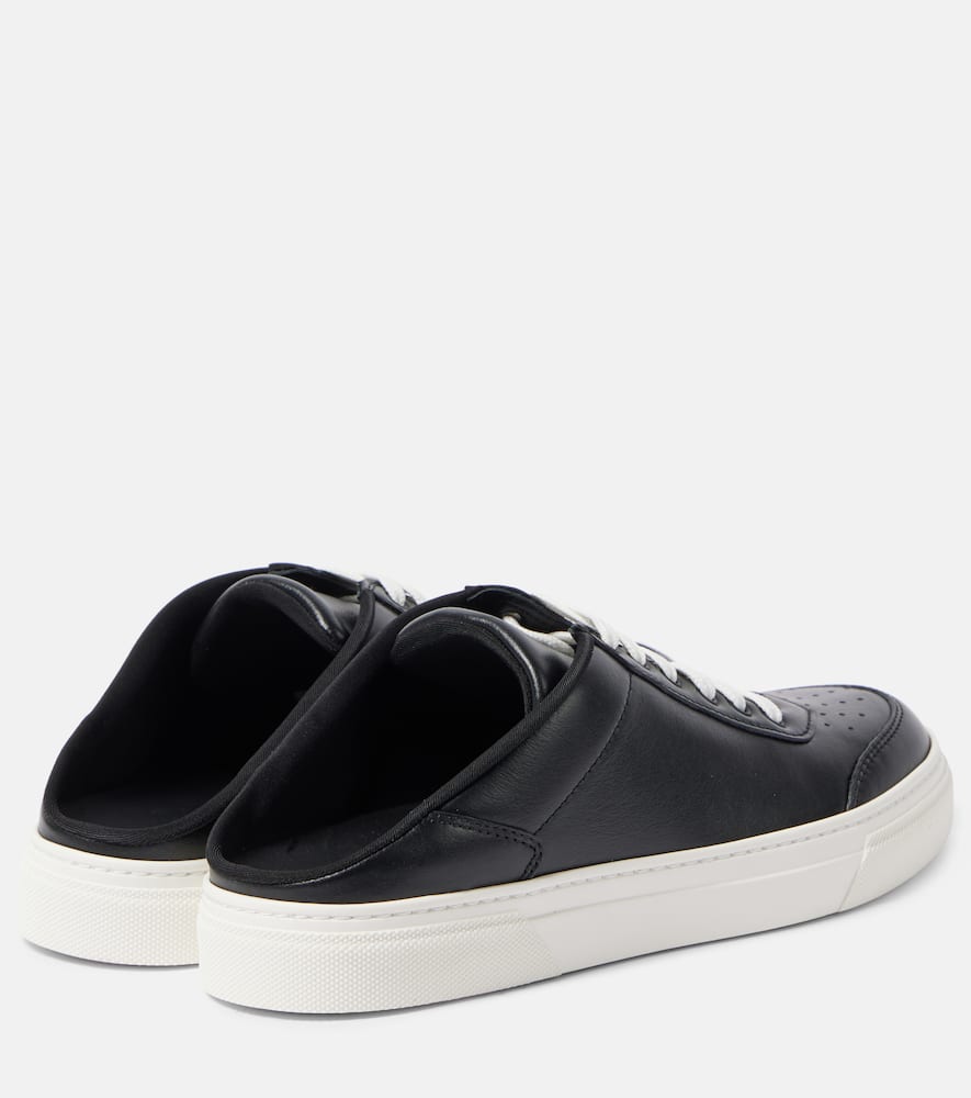 Max Mara Slide leather sneakers