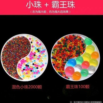 ⭐桃園出貨🔥水寶寶泡大珠霸王珠吸水珠海綿寶寶水晶靈泥養花水耕珠玩具 兒童玩具 益智玩具 生日禮物 玩具