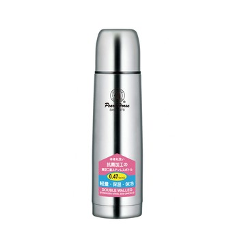 【寶馬牌】附套紅標保溫水瓶 470ml｜SHW-A-470