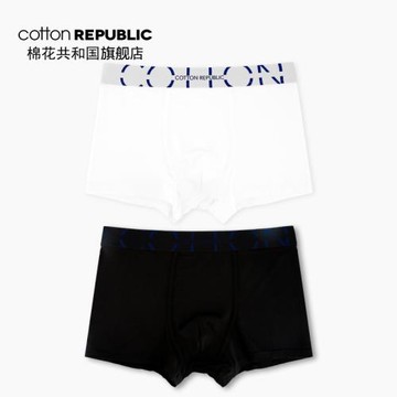 Cotton Republic/棉花共和國男士內褲2020年秋冬季新款莫代爾兩條
