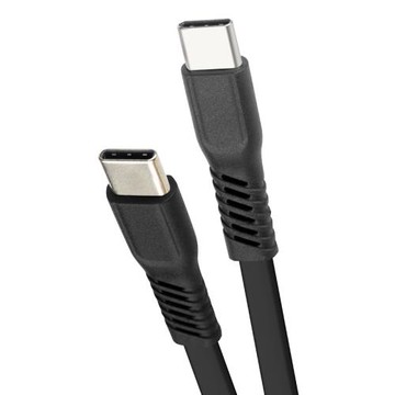 pd快充數據線 type-c轉usb-c雙頭充電數公對公扁移動電源充電寶2m