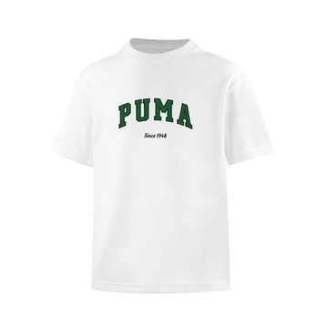 【PUMA官方旗艦】基本系列Varsity短袖T恤 男性 68436602