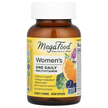 MegaFood, 女性每日一片多維生素，30 片