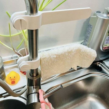 ⚡臺灣出貨⚡廚房水管水龍頭毛巾架衛生間免打孔掛杆陽臺廁所洗手間