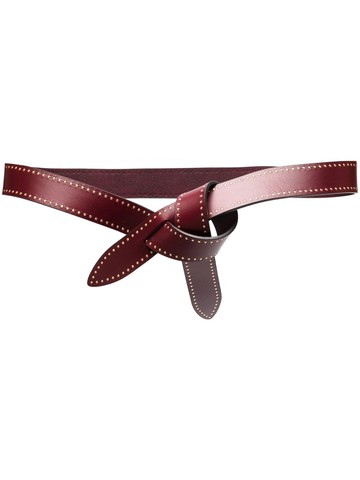 ISABEL MARANT - Lecce leather belt - women - Calf Leather - L - Red