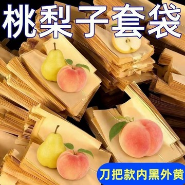 🚀隔日出🔥5.28🔥桃子專用黃桃套袋雙層防水冬桃蟠桃水果透氣果袋廠家直髮