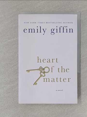 【書寶二手書T1／原文小說_SZ7】Heart of the Matter_Giffin, Emily