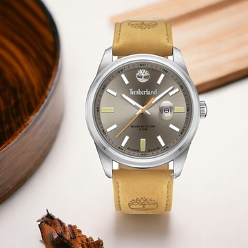 Timberland 天柏嵐  ORFORD系列 拓荒者腕錶 皮帶-多品任選