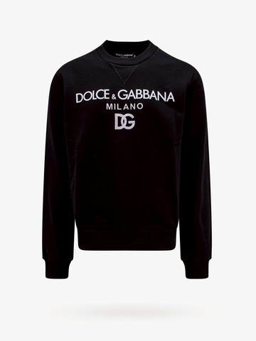 Cotton sweatshirt with frontal logo - DOLCE & GABBANA - gender_Man