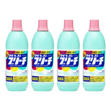 Rocket Soap 火箭石鹼 廚房用去污抗菌除臭食器漂白劑 鹽素系  600ml  4瓶