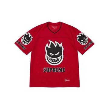 Supreme x Spitfire Jersey 火焰 球衣 短袖 紅色 SS26KN60-RD [台灣現貨]