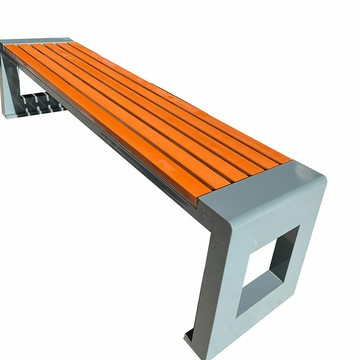 免運 戶外桌椅 戶外公園椅 長椅  全鐵藝白黑色公園椅戶外長椅室外防水長條凳商場休息座椅長條椅特惠/開立發票 售後保障 k1221