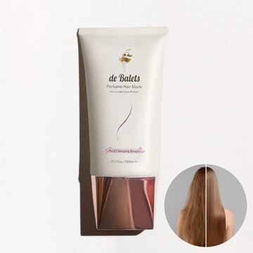 【expo BEAUTY】de Balets小巴黎 SPA級香水護色賦活深層修護髮膜/淡雅晚香150ML