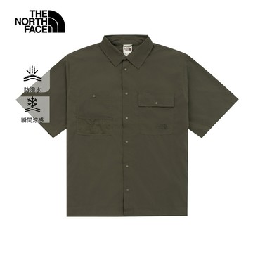 The North Face M SS WOVEN SHIRT - AP 男 短袖襯衫 NF0A8G0521L