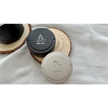 金屬鋁合金咖啡布粉器壓粉接粉適配比樂蒂向前創建雙閥兩杯單三