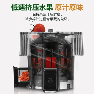 hurom惠人原汁機H70FT大口徑無網家用低速榨汁機果汁機渣汁分離