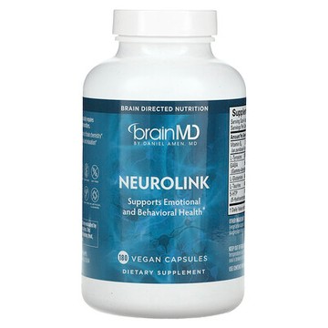 BrainMD, Neurolink，180 粒全素膠囊
