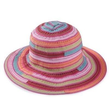 遮陽帽 彩色沙灘帽-戶外防曬出遊時尚生日情人節禮物女帽子6色73dc9[正韓進口][米蘭精品]-Misaki精品