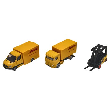 siku DHL貨運車組  1組