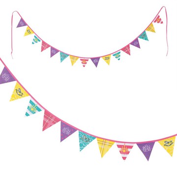 日本SPICE派對三角拉旗-三款可選