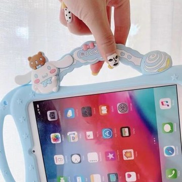 適用于iPad Air5保護殼蘋果平板10代保護套mini6硅膠殼卡通10.2寸軟殼Pro11寸防摔殼手提