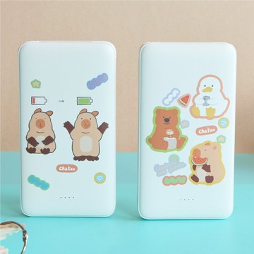 查高插畫查查與好友雙線快充10000mAh行動電源