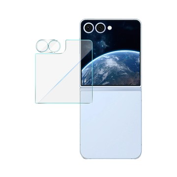 Imak｜SAMSUNG 三星 Z Flip 7 5G 鏡頭玻璃貼(含玻璃外螢幕貼) 奈米吸附 鏡頭膜