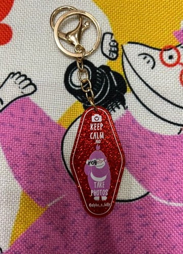 Alpha and Billy 美式閃紅匙扣