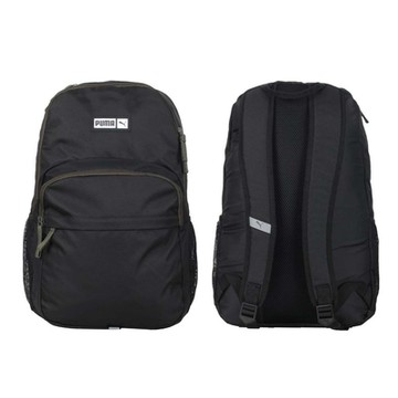 PUMA RESULT大型後背包-雙肩包 肩背包 旅行包 38L 07952701 黑軍綠白