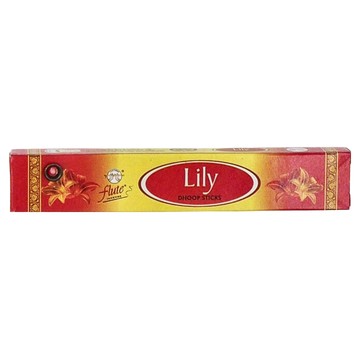 flute INCENSE 印度線香衣櫥香 120支  Lily 百合花