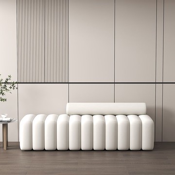 優樂悅~長條沙發凳入門換鞋凳服裝店休息區長條凳客廳小沙發衣帽間床尾凳