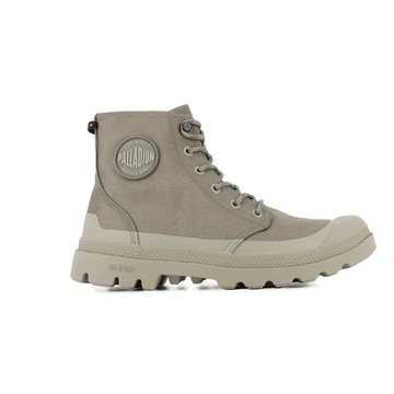 PALLADIUM PAMPA RCYCL LT+ WP+ ZIP 橘標 防水靴 休閒鞋 男女 軍綠 74066377