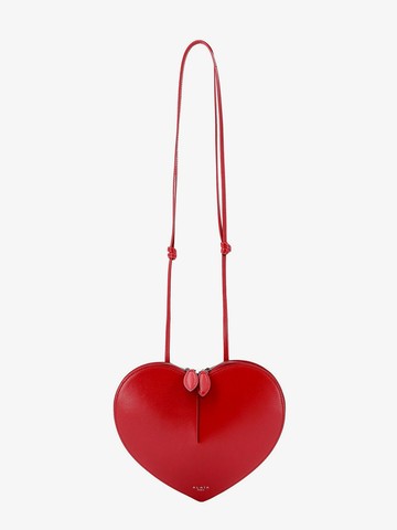 Le coeur leather shoulder bag with logo print - ALAIA - gender_Woman