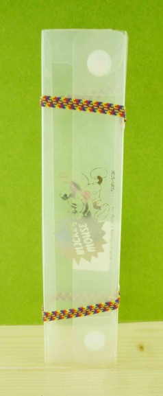 【震撼精品百貨】Micky Mouse_米奇/米妮 ~透明筆盒-米奇