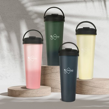 【FUJI-GRACE富士雅麗】陶瓷噴層手提保溫杯700ml