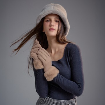 【追加到貨】SO NICE 保暖毛絨手套