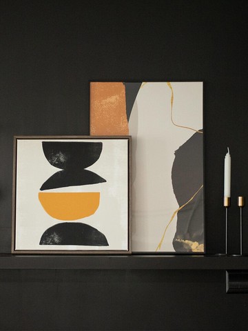 南十字星 歐式抽象客廳裝飾畫桌面擺臺玄關落地擺件藝術掛畫 爵場