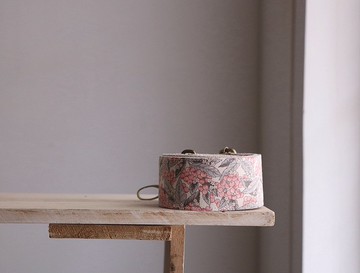 花布寬背帶定番款-日本美國進口布料/背帶/花布