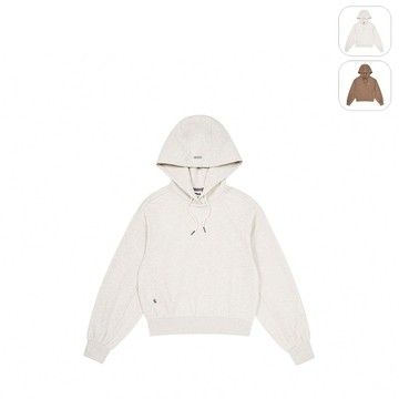 【FILA】女性 長袖連帽T恤-淺麻灰 5TEZ-5204-MY