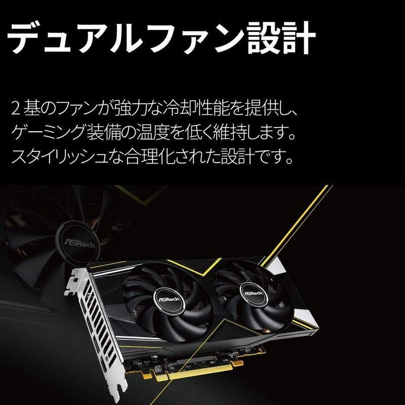 ASRock AMD Radeon RX5500XT 搭載 グラフィックボード GDDR6 8GB